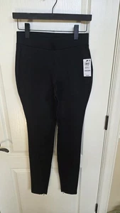 $50 Bar III Mujer Tiro Medio Ajustado Tobillo Leggings Pequeños Negro Profundo - Imagen 1 de 5
