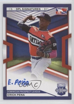 2023 Panini Elite Extra Edition DPL Signatures Erick Pena #DPS-EP Auto - Image 1 of 2