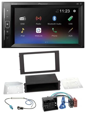 Pioneer DAB MP3 2DIN Bluetooth USB Autoradio für Seat Leon (ab 2014) - Bild 1 von 4