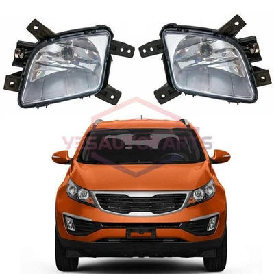 Par de luces antiniebla delanteras 922023W000 para Kia Sportage SUV 2011-2013 Foto 1 de 4