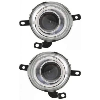 Par de luces antiniebla cromadas para Kia Optima/Magentis 2003-2006 lado conductor y pasajero Foto 1 de 4