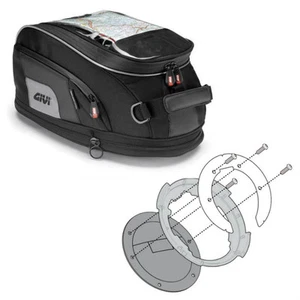 GIVI TANK BAG KIT XS307 + ATTACHMENT/FLANGIA YAMAHA FZ1 2006-2012 - Picture 1 of 1