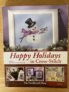 Happy Holidays In Cross Stitch Book By The Needlecraft Shop 847517 - Picture 1 of 2