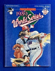 Programa de recuerdo/tarjeta de puntuación/atletismo sobre gigantes de la Serie Mundial 1989 de colección - Imagen 1 de 10