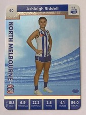 2023 AFLW Teamcoach Single Silver Cards-choose from dropdown-single card-nm