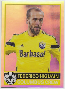 2014 TOPPS CHROME MLS SOCCER '76-77 FOOTBALLER MINI  *  U-PICK!