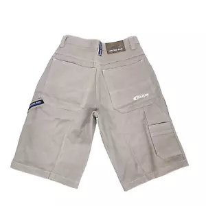 Pantalones Cortos de Denim Sueltos Cultura De Colección Para Hombres 30 Sueltos Gris Carpintero Patinador Grunge Rave - Imagen 1 de 12