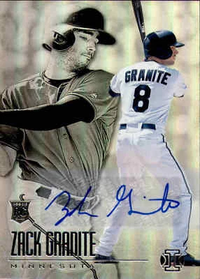 2018 Panini Illusions Autographs #29 Zack Granite Auto Card - Image 1 of 2