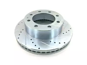 New Detroit Axle S-54124R Front Drilled and Slotted Brake Rotor - Picture 1 of 5