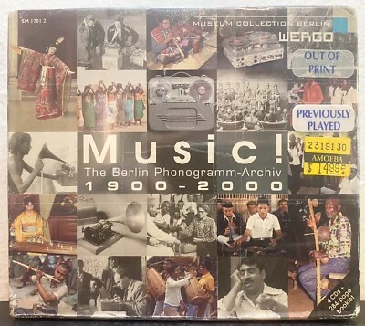 Music!: 100 Years Of The Berlin Phonogramm-Archiv CD Box Set (4-Discs, 2000) - Image 1 of 4