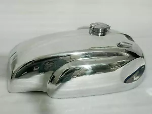 Fits For Norton Mini Manx Style Alloy Fuel Gas Petrol Tank With Cap - Bild 1 von 4