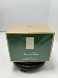 OSCAR DE LA RENTA LIVE IN LOVE BODY CREAM 5oz 150ml JAR - Picture 1 of 5