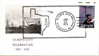 GLADYS CITY CELEBRATION 1901 - 1976 BIRTH OF THE OIL INDUSTRY CACHET COVER 1976