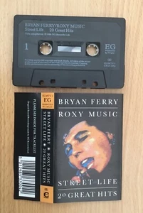 🌟BRYAN FERRY🌟CASSETTE ALBUM🌟ROXY MUSIC🌟1970'S🌟UK🇬🇧SELLER🌟FAST POSTAGE🌟 - Picture 1 of 8