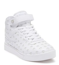 high top filas with fur