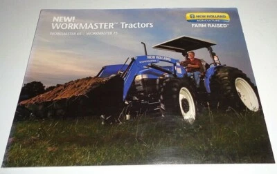 New Holland Workmaster 65 & 75 Tractor Sales Brochure NH 2010 Literature Ad - Image 1 of 2