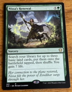 MTG Commander 2021 C21, Nissa's Renewal - Picture 1 of 1