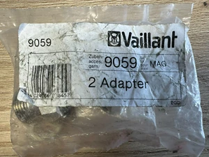 2 Adapter für Vaillant MAG - Gas-Durchlauferhitzer, Nr. 9059 - Bild 1 von 2
