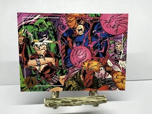 Jim Lee WildC.A.T.S. Wildcats Cover Art #100 Topps 1993 Trading Card - Picture 1 of 4