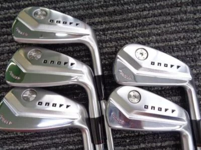 Golf Iron Set ONOFF FORGED KURO 2021 N.S.PRO Zelos7 (R) 5pcs 6-P JAPAN - Image 1 of 4