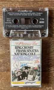 It's Christmas Time Bing Crosby, Frank Sinatra, Nat King Cole Cassette Tape - Picture 1 of 3