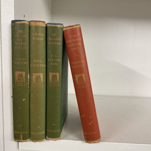 GOOD COLLECTION OF 4 NELSON CLASSICS WITH DUSTJACKETS H3