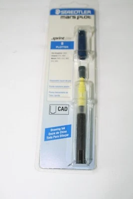 STAEDTLER Mars Plot Sprint Pen Film B Plotter Pens 0.35mm Black 727B CAD - Image 1 of 4
