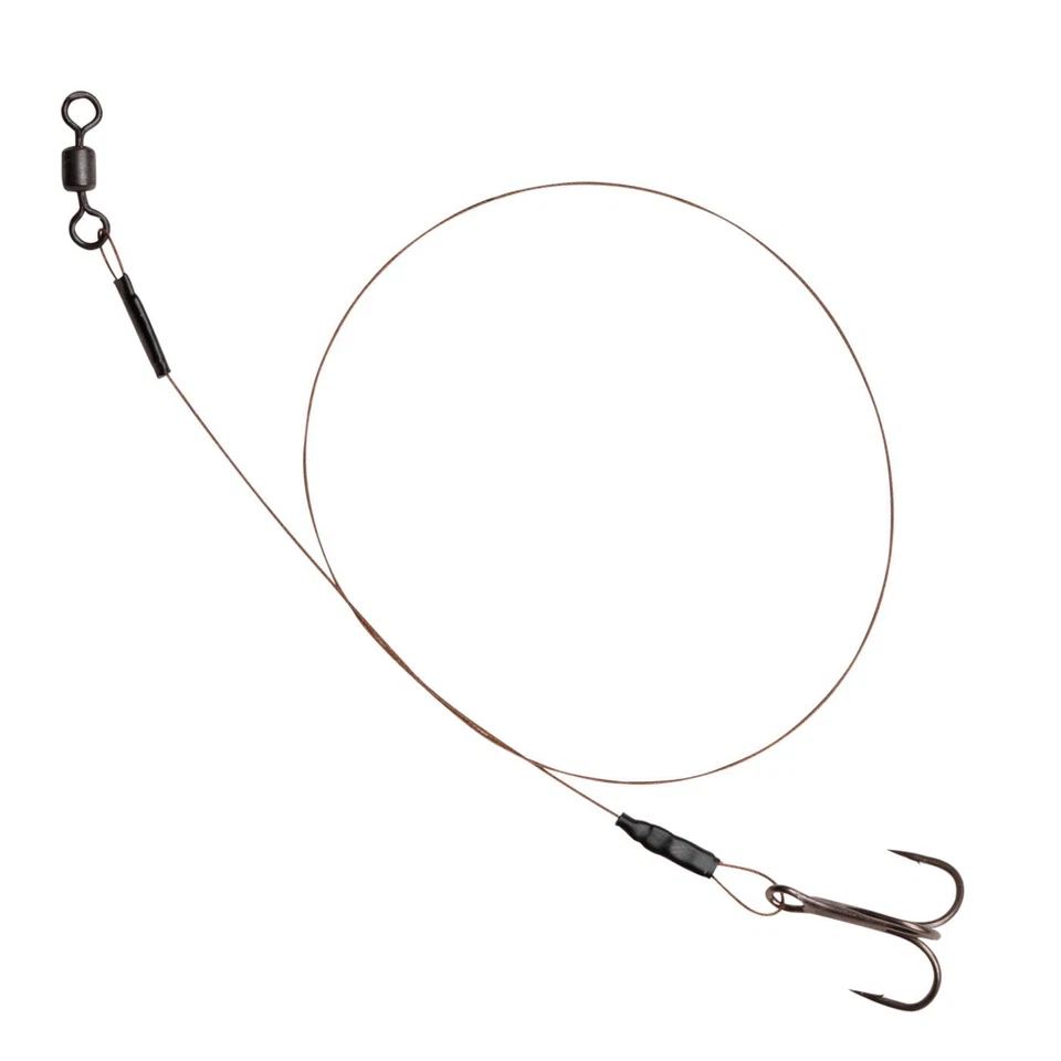 Spro HD Baitfish Rig 30cm Stahlvorfach 7x7 mit Drilling, Raubfischvorfach - Bild 1 von 1