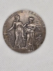 Médaille du ministère de l’Agriculture en argent - graveur A.Dubois - NEVERS - Imagen 1 de 2