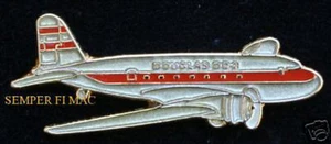DC-2 HAT LAPEL PIN UP DOUGLAS COMMERCIAL AIRPLANE AIRLINE WING PILOT CREW GIFT - Picture 1 of 12
