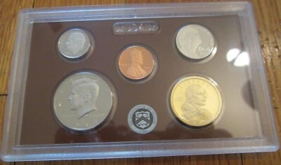 2011 Partial Proof Set 5 Coins U.S. Mint Original Plastic Slab No Box No COA  - Image 1 of 2