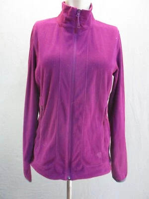 Chaqueta atlética Mountain HardWear talla M para mujer púrpura cuello alto polar 7W463 Foto 1 de 4