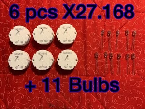 KIT 6 pc 2003-2006 Silverado Sierra Speedometer Gauge Stepper MOTORS + 11 BULBS - Picture 1 of 2