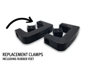 Logitech G25 / G27 / G29 / G920 Replacement clamp including rubber feet, 1 set - Picture 1 of 4