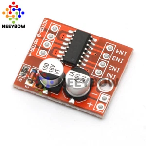 Modulo Driver Motore DC Doppio Ponte H Doppio Canale Mini L298N PWM Controllo Velocità - Foto 1 di 8