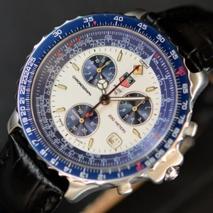 Reloj de cuarzo TAG Heuer piloto cronógrafo 530.806 HOMBRE - Imagen 1 de 17