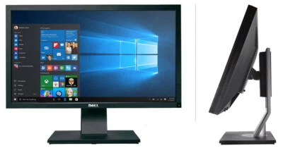 Dell P2311H 23 Zoll Monitor TN FHD 1920x1080 TFT Bilschirm VGA DVI 5ms schwarz - Bild 1 von 3