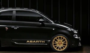 Abarth Gold Scorpioneoro door decals stickers - Picture 1 of 2