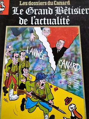 Les Dossiers du CANARD : le Grand Bêtisier de l'actualité 1989 -numéro 34 - Photo 1/4