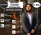 Electric Heated JACKET USB Warm Up Heating Pad Body Autumn Winter Mens Sporty