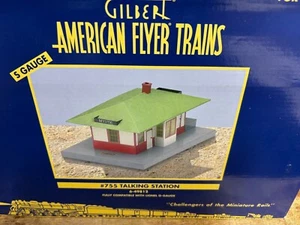 AMERICAN FLYER S Gauge 755 TALKING STATION 6-49812 Lionel NIB New - Picture 1 of 2