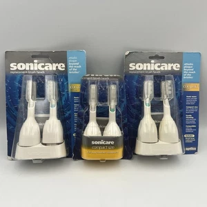 Sonicare ERSATZ KOMPAKTE Größe BÜRSTENKÖPFE 2er-Pack Modell CH-2 - NEU VERSIEGELT 3er-Pack - Bild 1 von 8