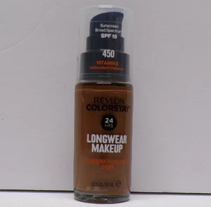 Revlon Colorstay Longwear Makeup 24 Hrs Foundation 450 Mocha 1.0 Fl. Oz. - Picture 1 of 2