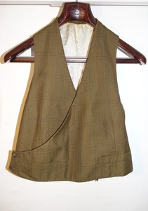 Immaculate 1960s Bespoke Dandy Wrap around Waistcoat, Handmade, Savile row - Picture 1 of 7