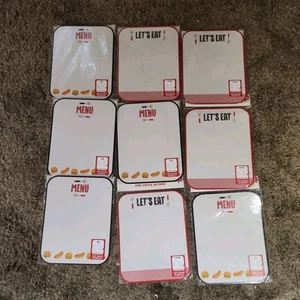 10 Pc. Menu Dry Erase Board Set - Picture 1 of 3