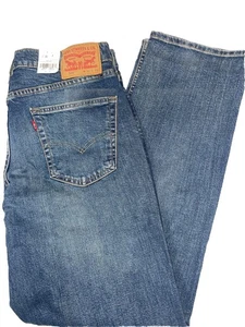 Levi 514 Straight Fit , Dark Wash Stretch 33X32 - Picture 1 of 6