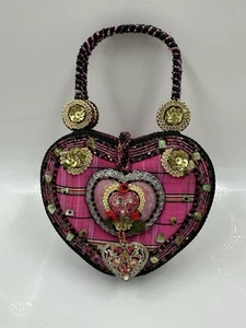 Mary Frances Custom Purse Adorable Heart Design - Picture 1 of 6