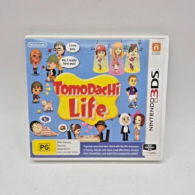 Tomodachi Life Nintendo 3DS 2DS PAL Video Game Complete - Image 1 of 4