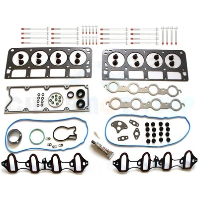 Kit de parafusos de cabeça conjunto de junta de cabeça para Chevrolet Tahoe Silverado/Suburban 1500 GMC - Imagem 1 de 4