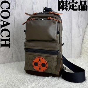 Rare Limited Edition Naruto Collaboration Coach Signature Body Bag - Picture 1 of 8